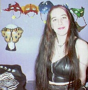 Tiger, with leather masks, 1998.